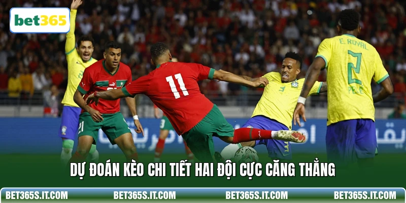 Dự đoán kèo chi tiết hai đội cực căng thẳng