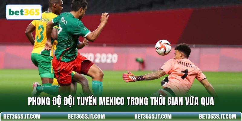 Phong độ đội tuyển Mexico trong thời gian vừa qua