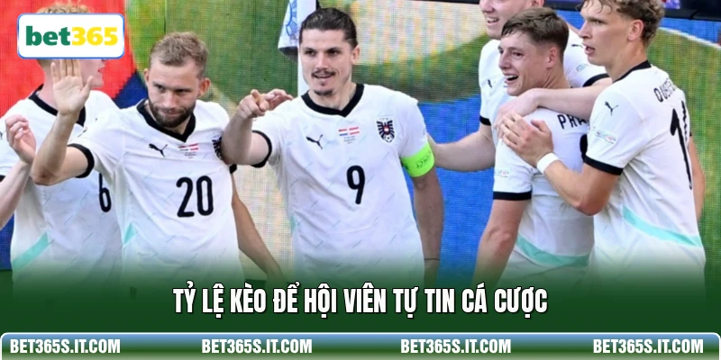 Tỷ lệ kèo để hội viên tự tin cá cược